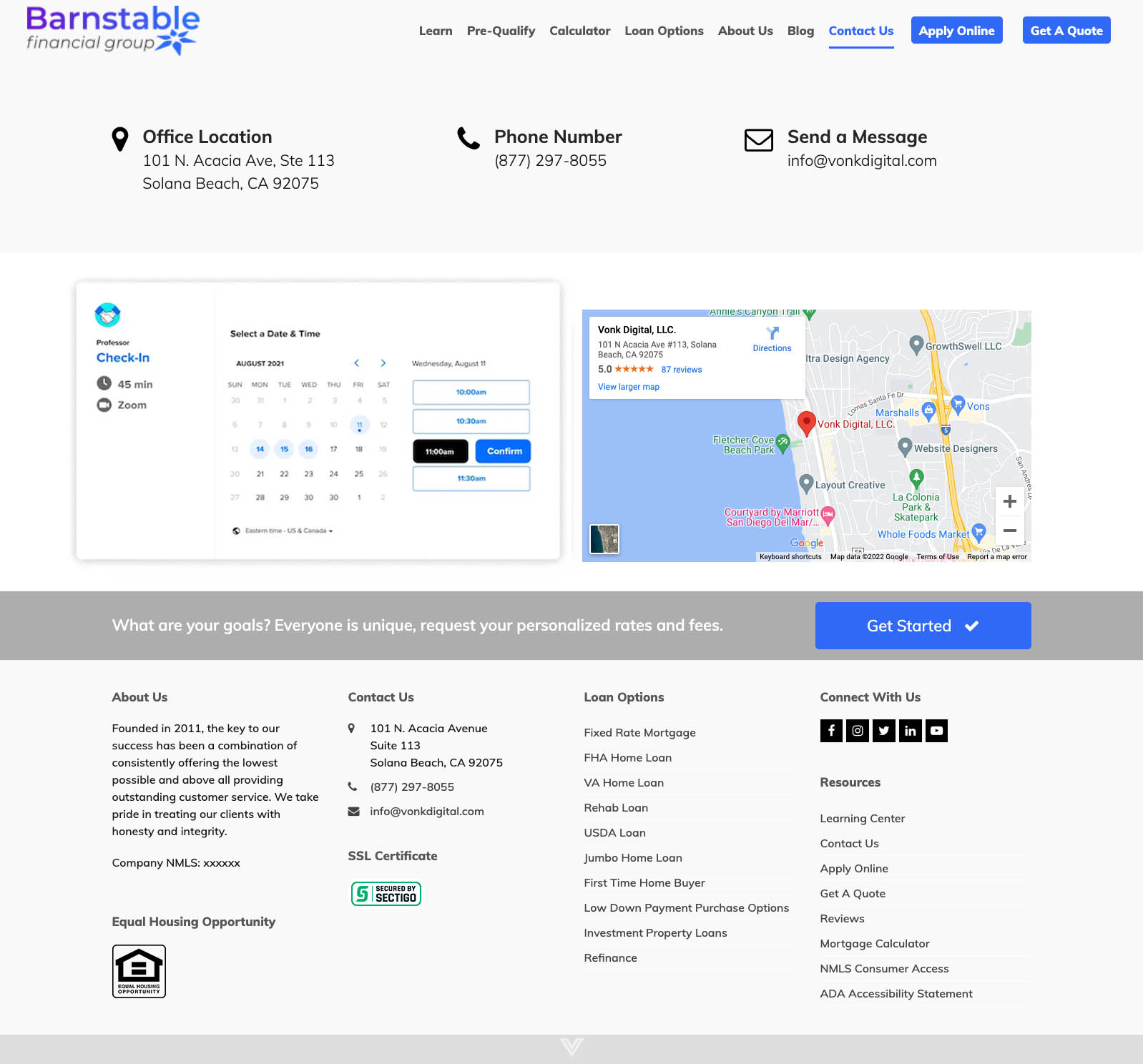 calendar embed
