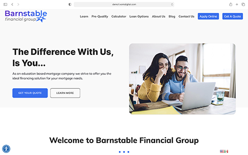 Mortgage Website Templates • Vonk Digital Mortgage Websites