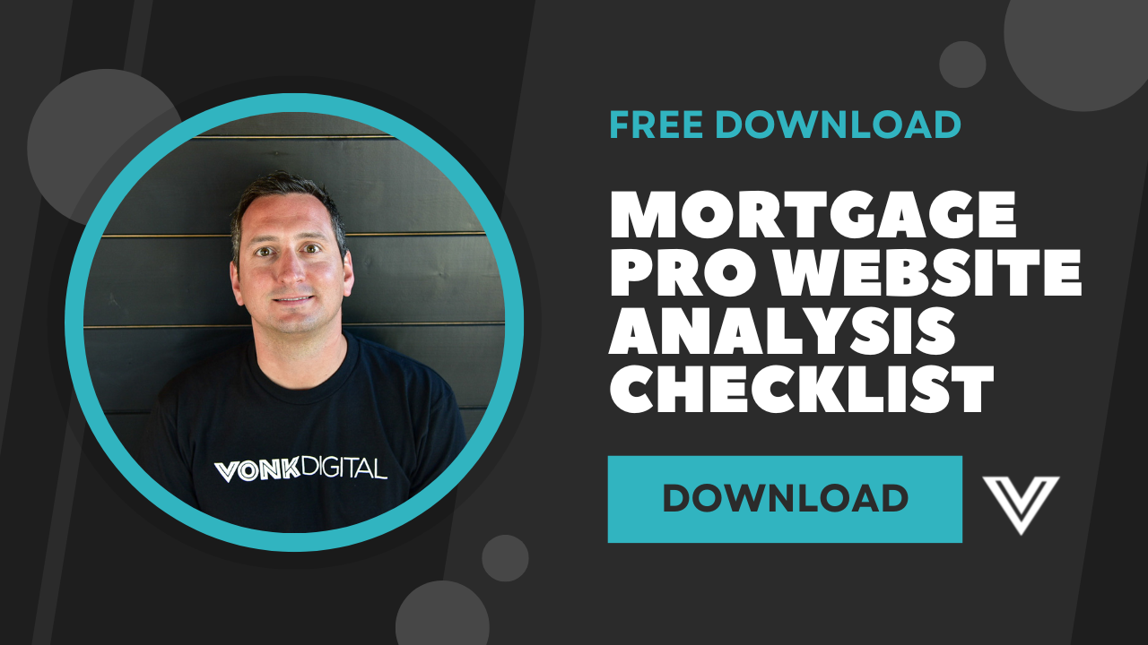 Mortgage website checklist