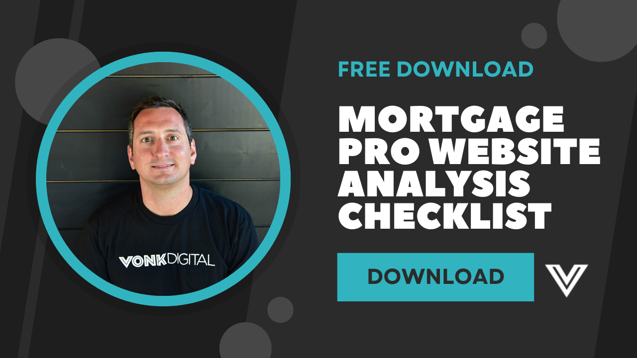 Mortgage website checklist 