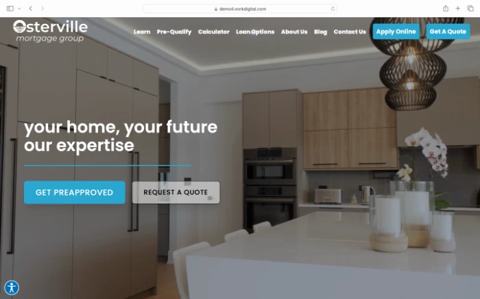 Mortgage Website by Vonk Digital