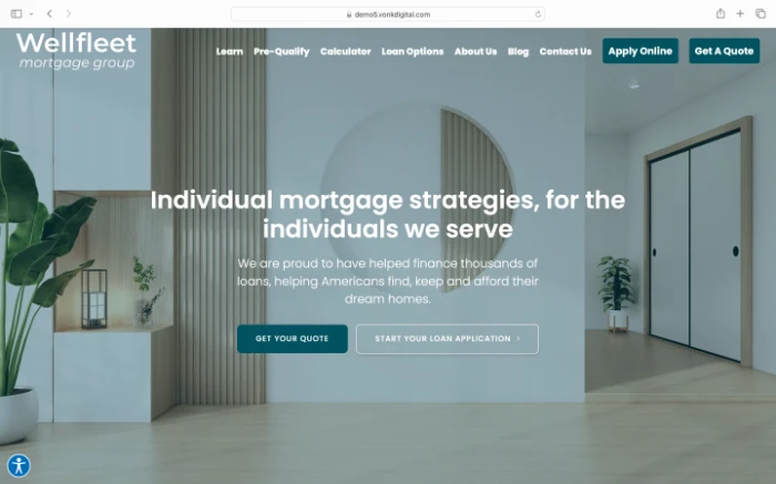 Mortgage Website by Vonk Digital