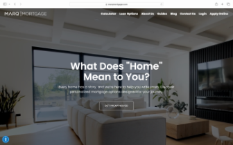 Vonk Digital Mortgage Website
