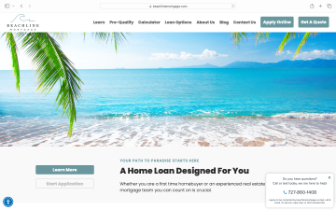 Vonk Digital Mortgage Website