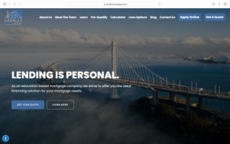 Vonk Digital Mortgage Website
