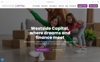 Vonk Digital Mortgage Website