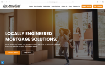Vonk Digital Mortgage Website