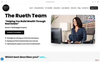 Vonk Digital Mortgage Website