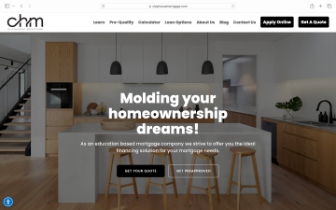 Vonk Digital Mortgage Website