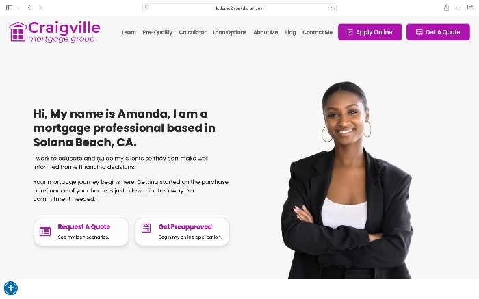 Mortgage Website by Vonk Digital