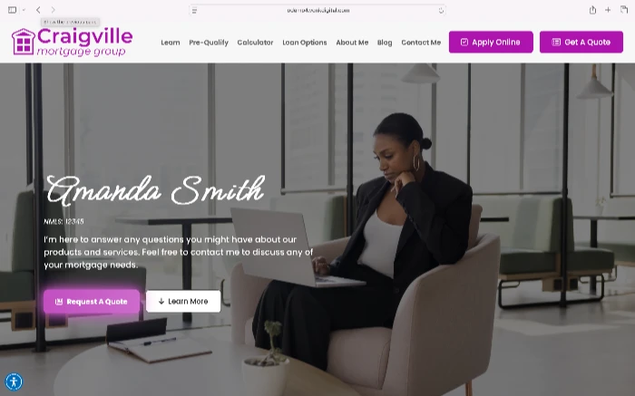 Mortgage Website by Vonk Digital