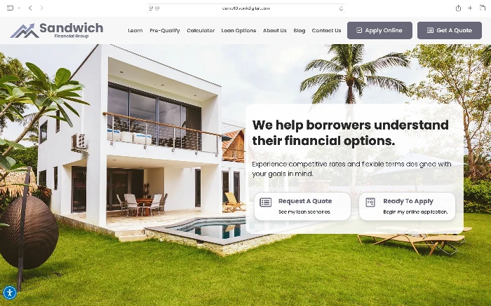 Mortgage Website by Vonk Digital