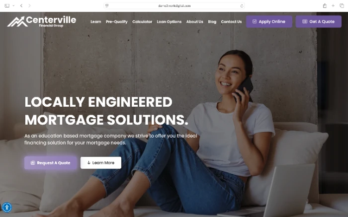 Mortgage Website by Vonk Digital
