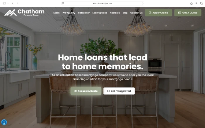 Mortgage Website by Vonk Digital