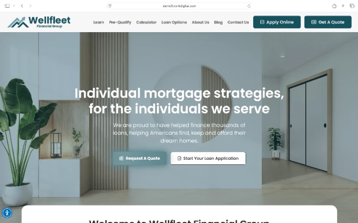 Mortgage Website by Vonk Digital