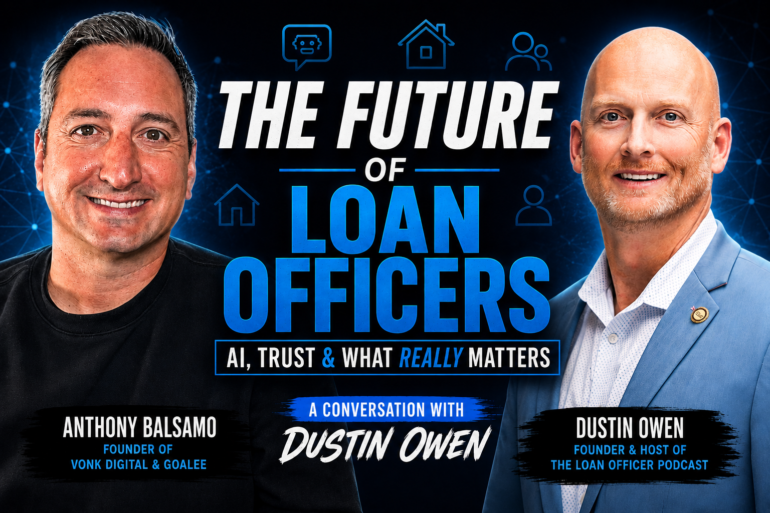 Anthony Balsamo and Dustin Owen featured on the image for the conversation they had