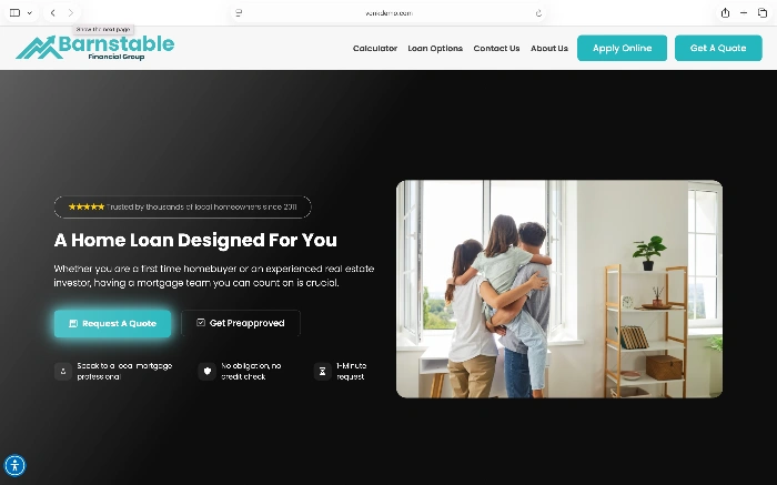 Mortgage Website by Vonk Digital