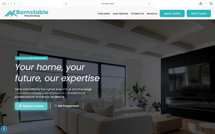 Mortgage Website by Vonk Digital